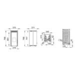 Poêle à granules sans électricité convection naturelle - BRONPI Free 6 kW – Image 4