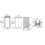 Poêle à granules sans électricité 10 kW - BRONPI Free 11 – Image 8