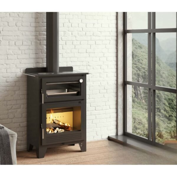 Cuisinière à bois avec four - FIREMATIC Montana 9.5 kW