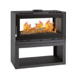 Poêle à bois 2 vitres - FIREMATIC Ottawa - S 12.6 kW – Image 3