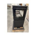Poêle à bois raccordable 3 vitres avec bûcher - FIREMATIC Calgary - L 13.5 kW – Image 8