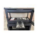 Poêle à bois raccordable 3 vitres avec bûcher - FIREMATIC Calgary - L 13.5 kW – Image 7