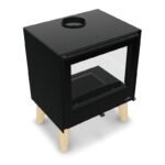 Poêle à bois sur pieds - BRONPI Arus 9.5 kW – Image 7