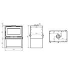 Poêle à bois 2 vitres - FIREMATIC Ottawa - S 12.6 kW – Image 4
